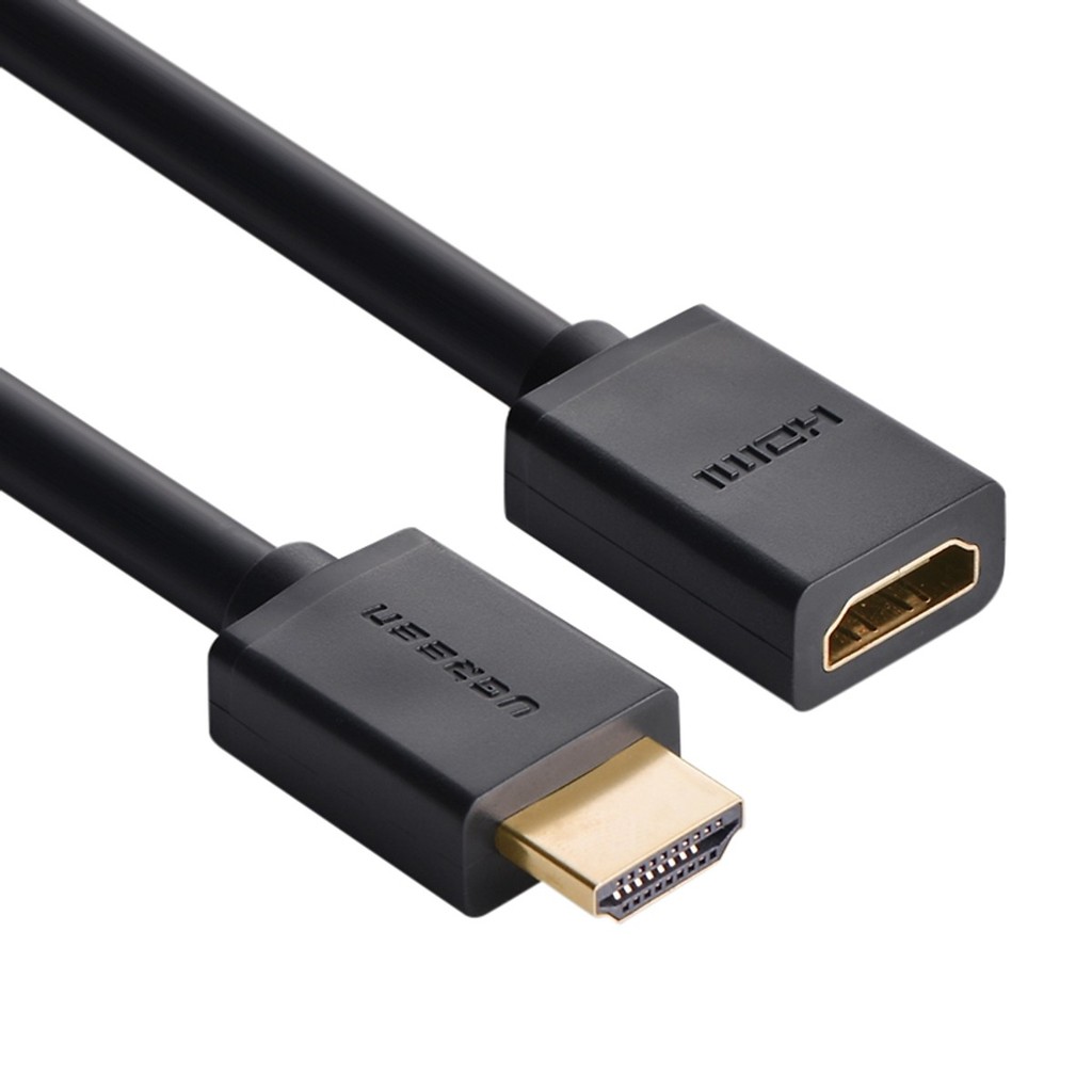 [Mã ELHACE giảm 4% đơn 300K] Cáp nối dài HDMI cao cấp dài 2m chính hãng UGREEN 10142 - Cáp HDMI nối dài chất lượng cao