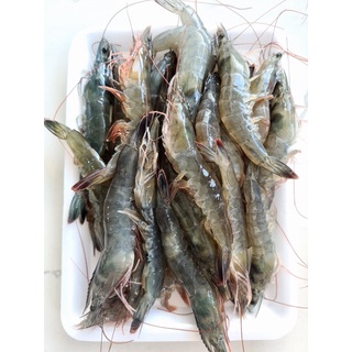 Tôm thẻ nuôi tươi, chắc, cấp đông(~60-70c/kg) - 0.5kg