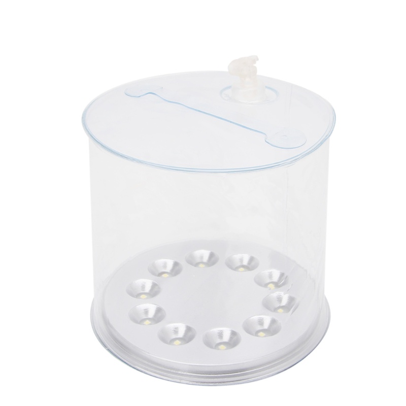 Đèn LED Bơm Hơi Sử Dụng Năng Lượng Mặt Trời Có Thể Gấp Gọn Tiện Lợi