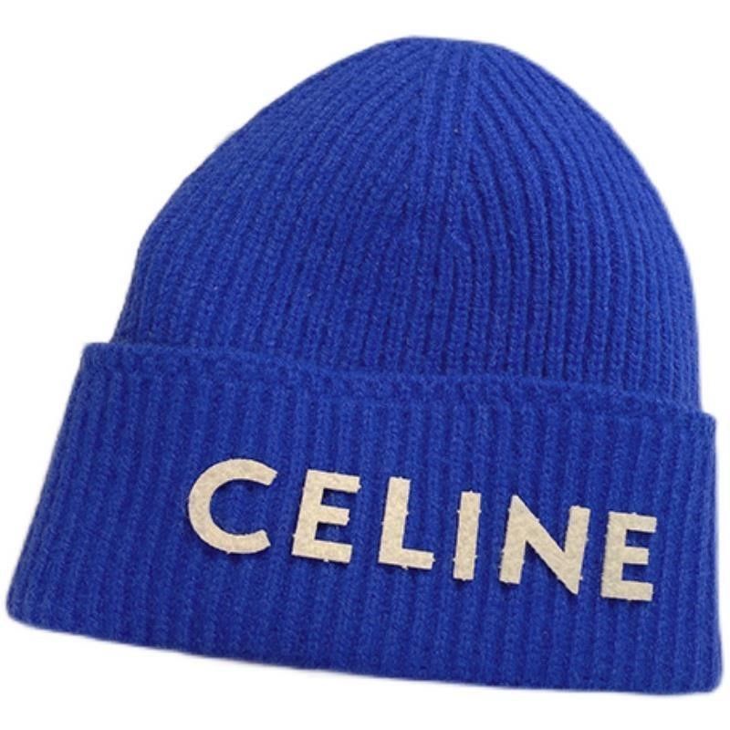 Dfdd21 Mũ Len Dệt Kim In Chữ celine Thời Trang Thu Đông Cho Nam Nữ