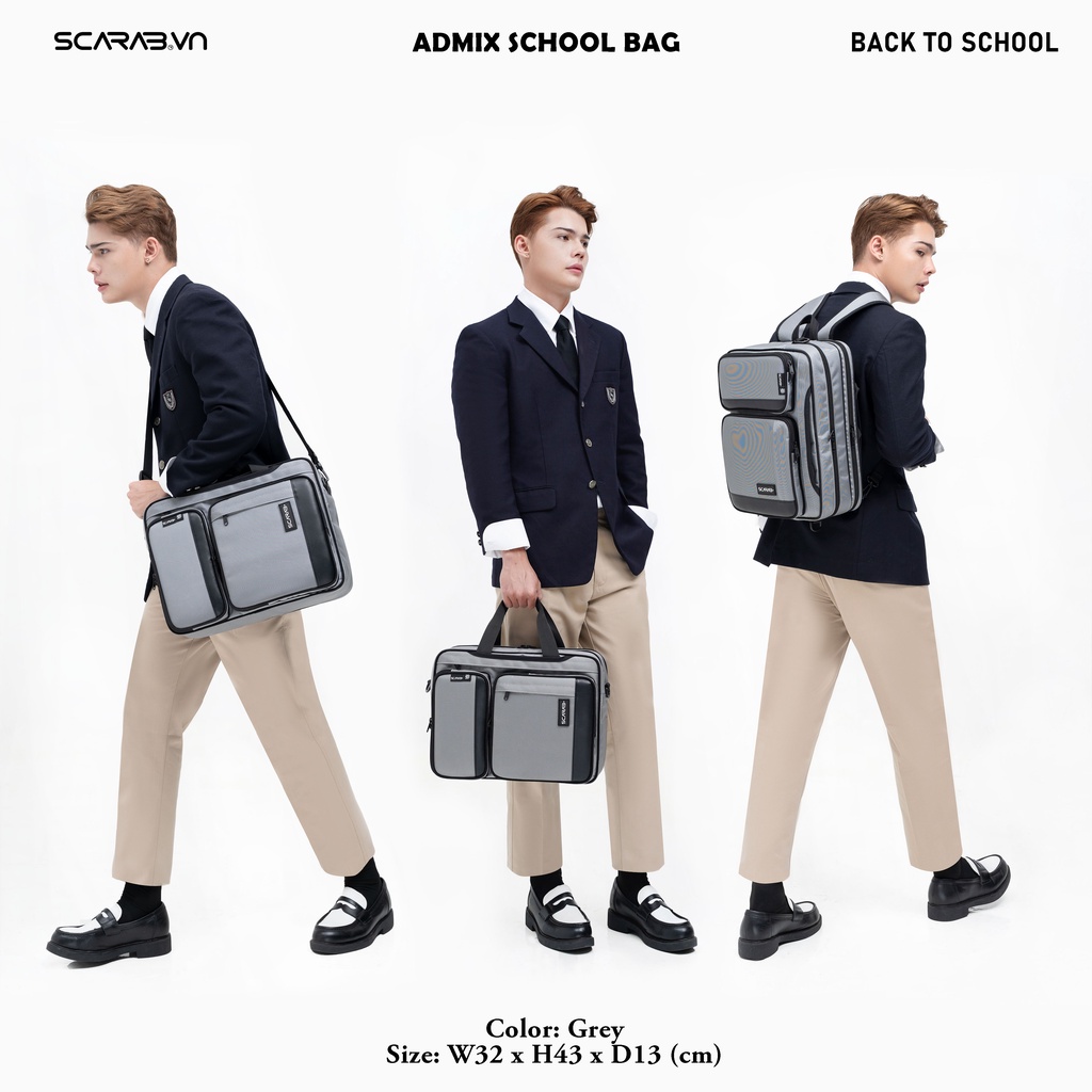 Cặp Đi Học SCARAB - ADMIX™ School Bag