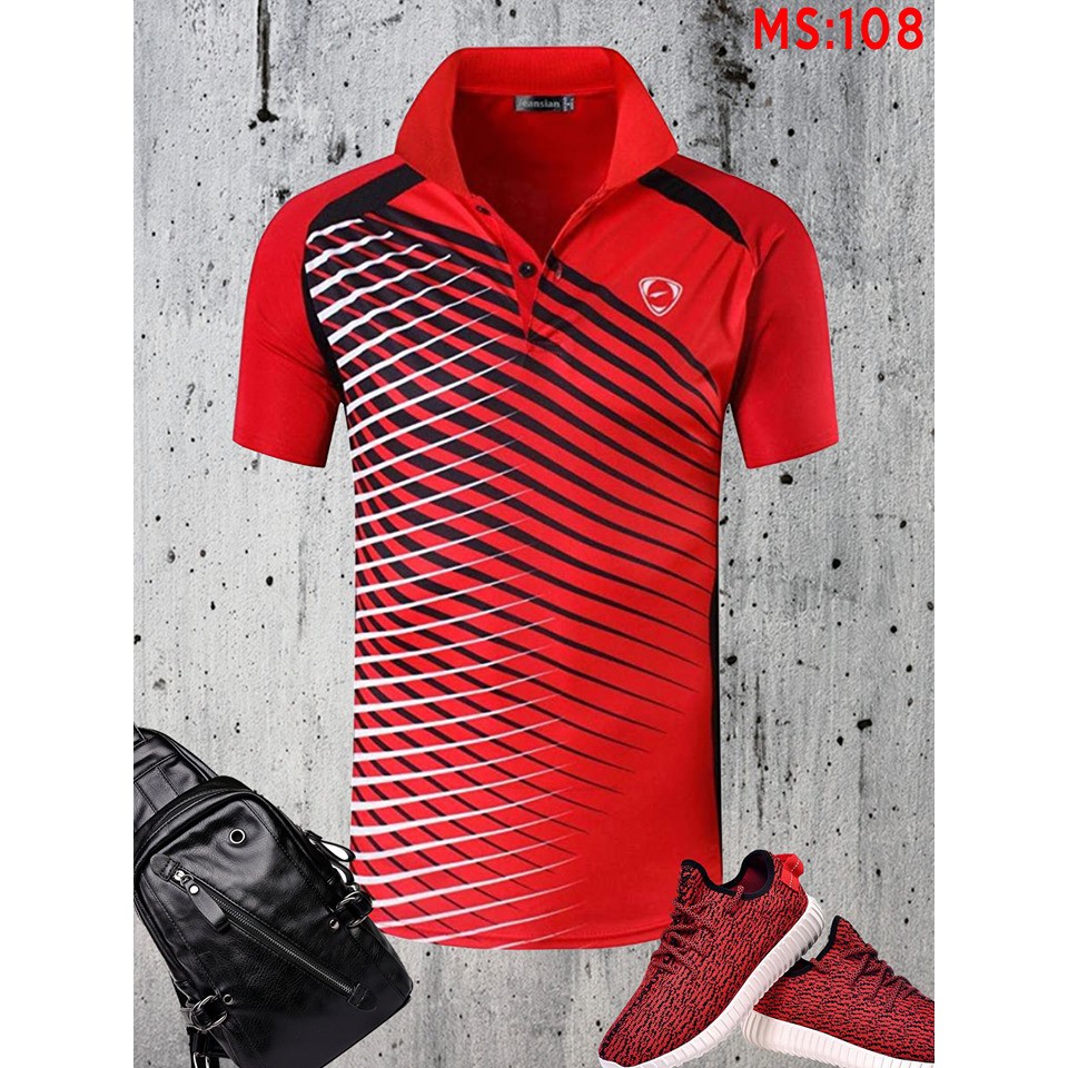 ÁO thun nam polo ngắn tay có cổ💥 xả hàng ,áo mặc cực thoải mái. (có ảnh- thật và video) | BigBuy360 - bigbuy360.vn