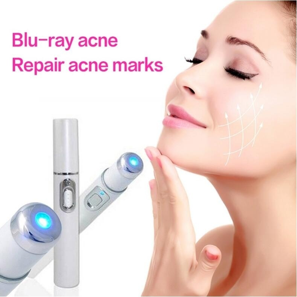 Bút laser ánh sáng xanh hỗ trợ giảm sẹo mụn ngăn ngừa nếp nhăn hiệu quả