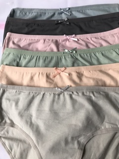 Quần Lót Nữ Cotton Basic Cạp Nơ