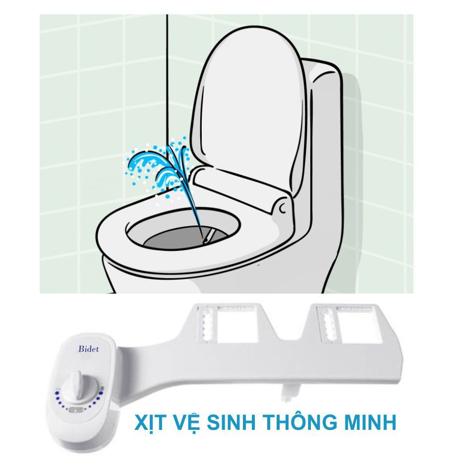 Bộ xịt vệ sinh thông minh Hàn Quốc Bidet