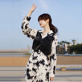 Set đầm hoạ tiết Peacebird