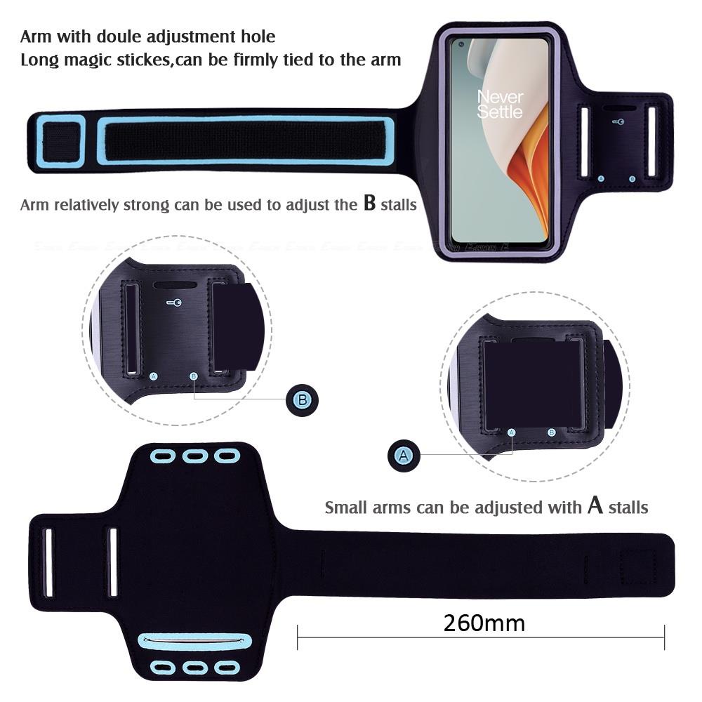 Túi Đựng Điện Thoại Đeo Cánh Tay Cho OnePlus One Plus Nord 2 2T CE 2 Lite N10 N20 SE N100 N200 N300