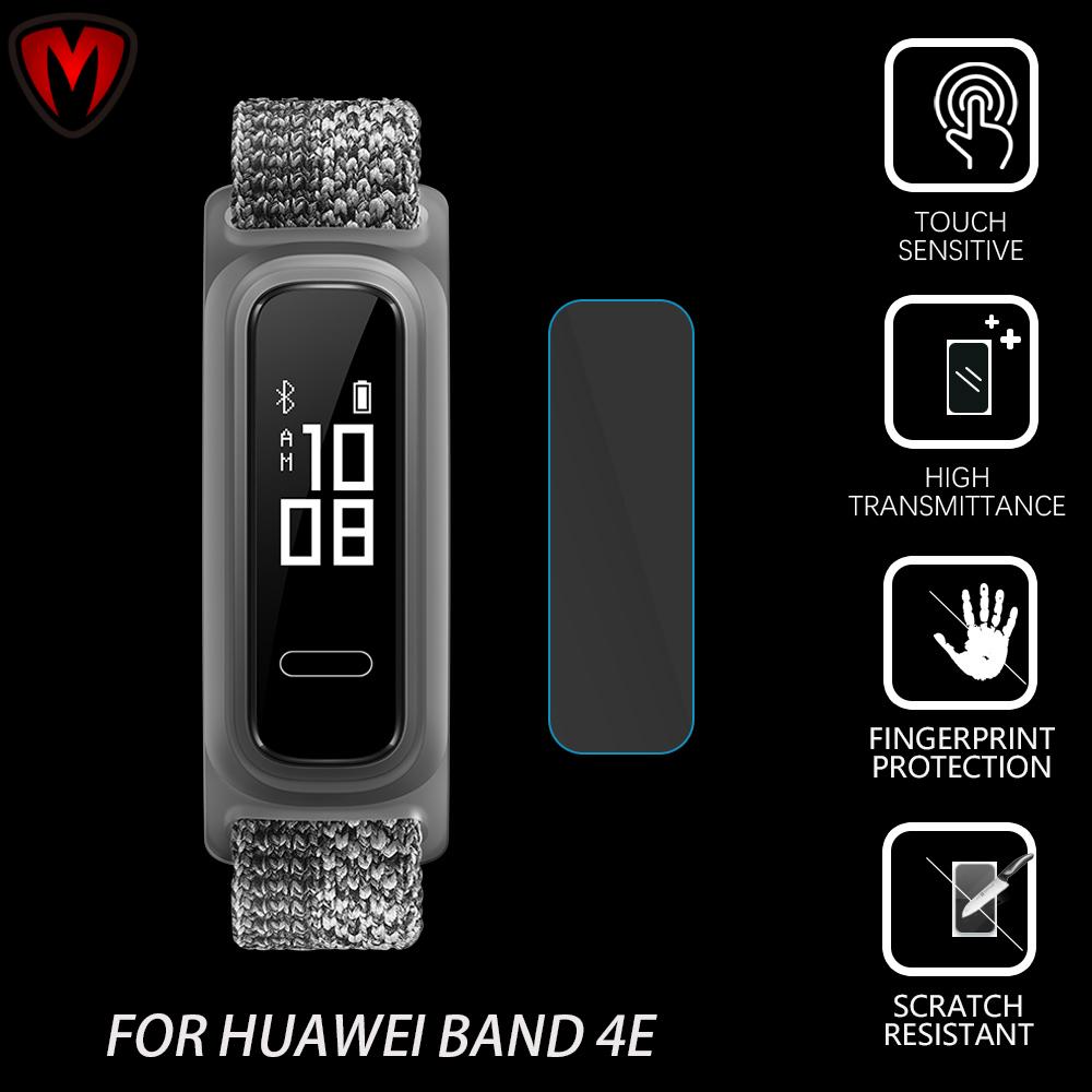 Miếng Dán Tpu Trong Suốt Bảo Vệ Màn Hình Cho Đồng Hồ Thông Minh Myron For Huawei Band 4E