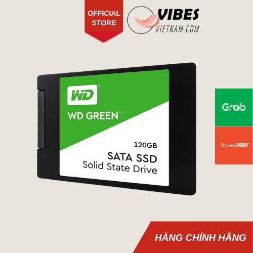 Ổ cứng SSD WD Green 120GB Kỹ Thuật Số sata 3 2.5 inch WDS120G2G0A - vibesvietnam