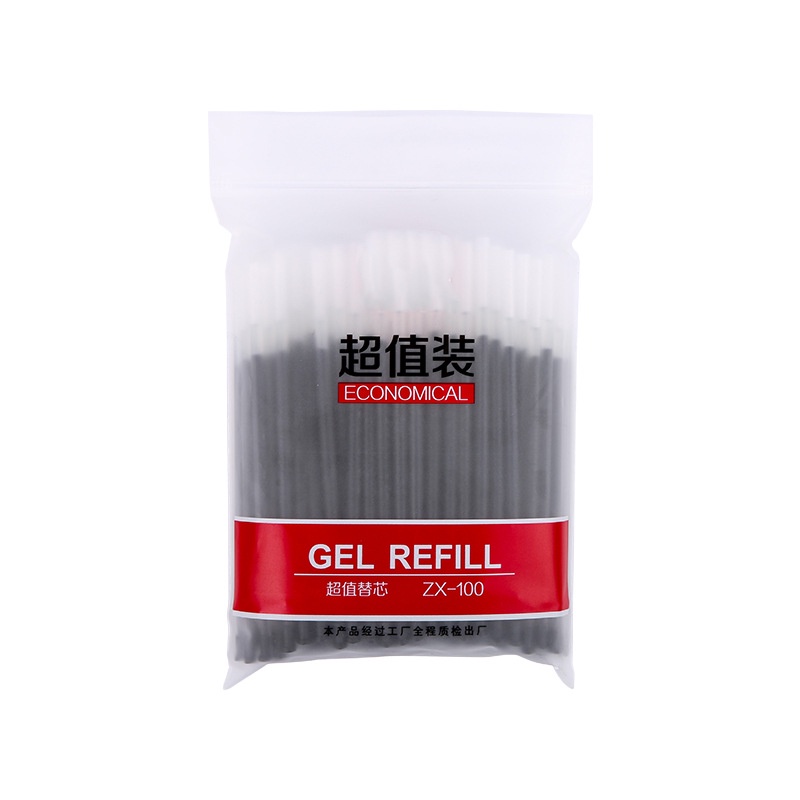 Ruột Bút Mực Gel 0.5mm Màu Đen/ Đỏ/ Xanh lam