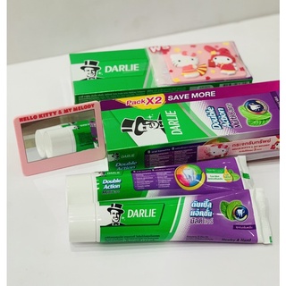 <CHÍNH HÃNG> Kem đánh răng Darlie bạc hà (hộp 2 tuýp)