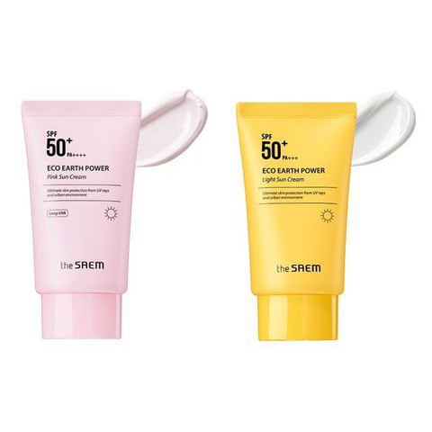 Kem Chống Nắng The Saem Eco Earth Power Sun Cream SPF50+ PA++++ 50ml