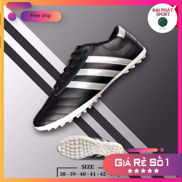 Giầy đá bóng ba sọc 𝑭𝑹𝑬𝑬𝑺𝑯𝑰𝑷 KHÂU FULL ĐẾ, hàng hot nhất sân cỏ năm 2021