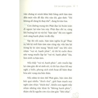 Sách - Để Tâm Không Bận
