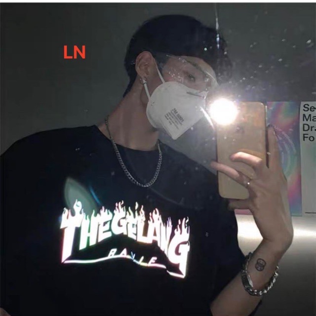 Áo phản quang the chữ lửa LN12