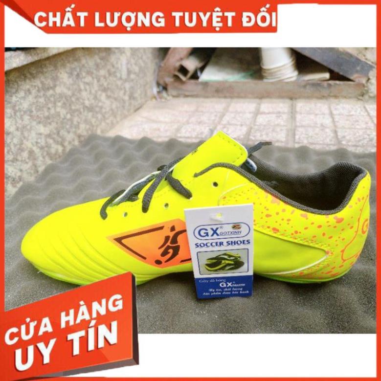 Giày đá banh nam nữ GX Gotxinh vàng xanh size 38-44. #giaydabong