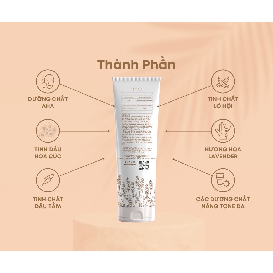 KEM BODY PHỤC HỒI DƯỠNG DA CHUYÊN SÂU TRẮNG BẬT TONE SAU 7 NGÀY | BigBuy360 - bigbuy360.vn