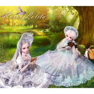 Búp bê love of doll trang phục công nương thập niên 80