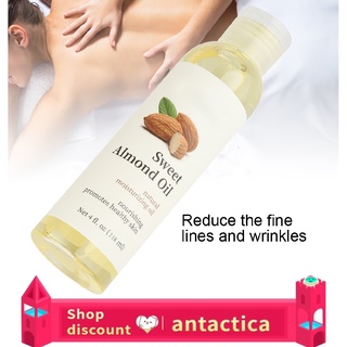 Tinh dầu hạnh nhân tự nhiên dưỡng ẩm chăm sóc da 118ml