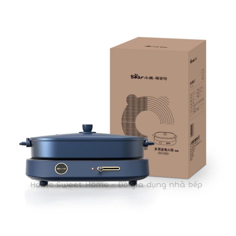 MẪU MỚI >> BẾP LẨU NƯỚNG ĐA NĂNG 3 KHAY BEAR