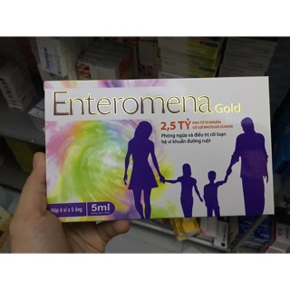 Men ống enteromena hộp 20 ống