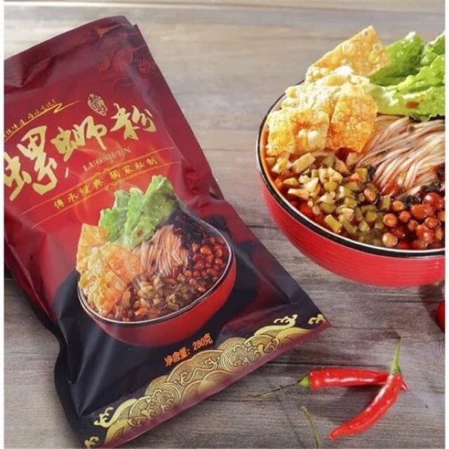 Bún Ốc Liễu Châu ►FREESHIP◄ bún ốc trung quốc ăn là mê - bún ốc lý tử thất đỏ │ Gia Lai market