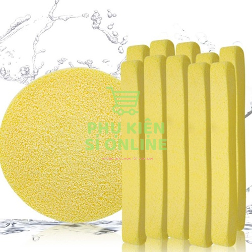 Bọt biển nén /Bông mút rửa mặt Chivey ngâm nước nở dai ,mềm, mịn