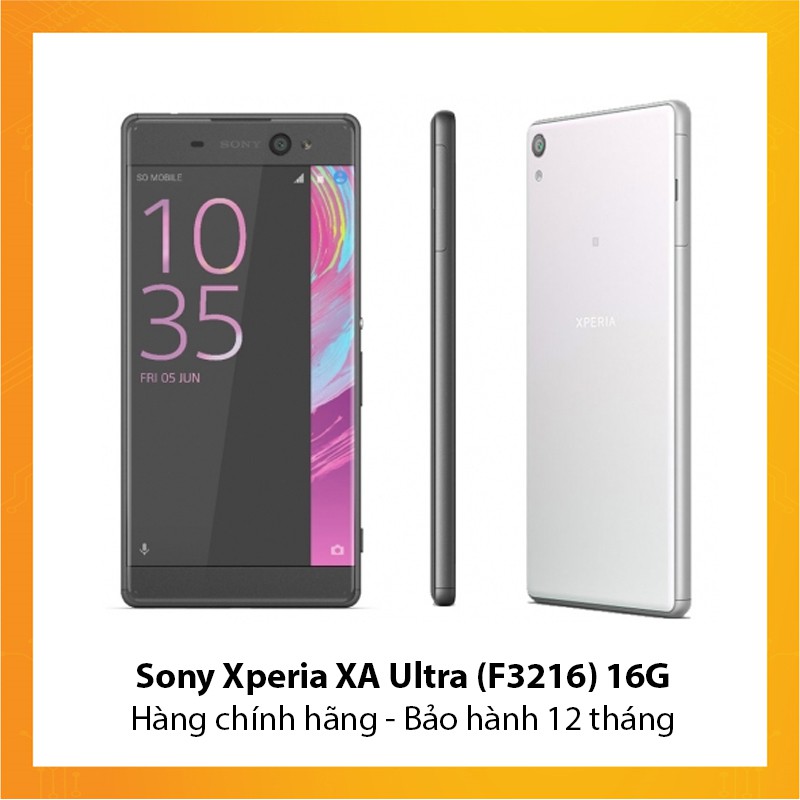 Sony Xperia XA Ultra (F3216) 16G chính hãng - Bảo hành 12 tháng