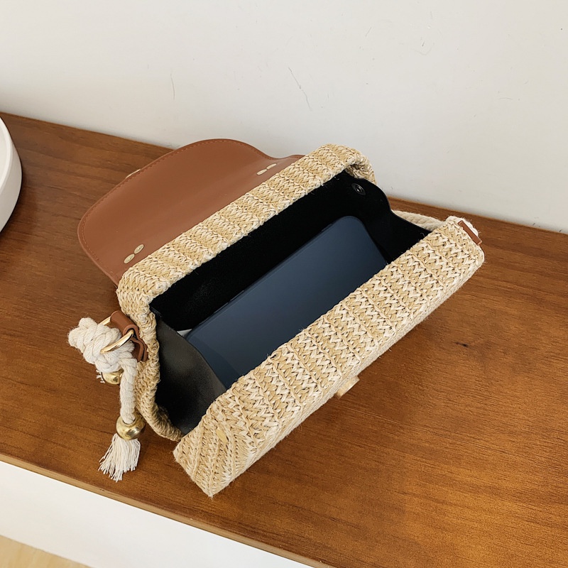 Túi cói Rơm Đan Thiết Kế Mới Mùa Hè 2022 Chất Lượng Cao Cho Nữ