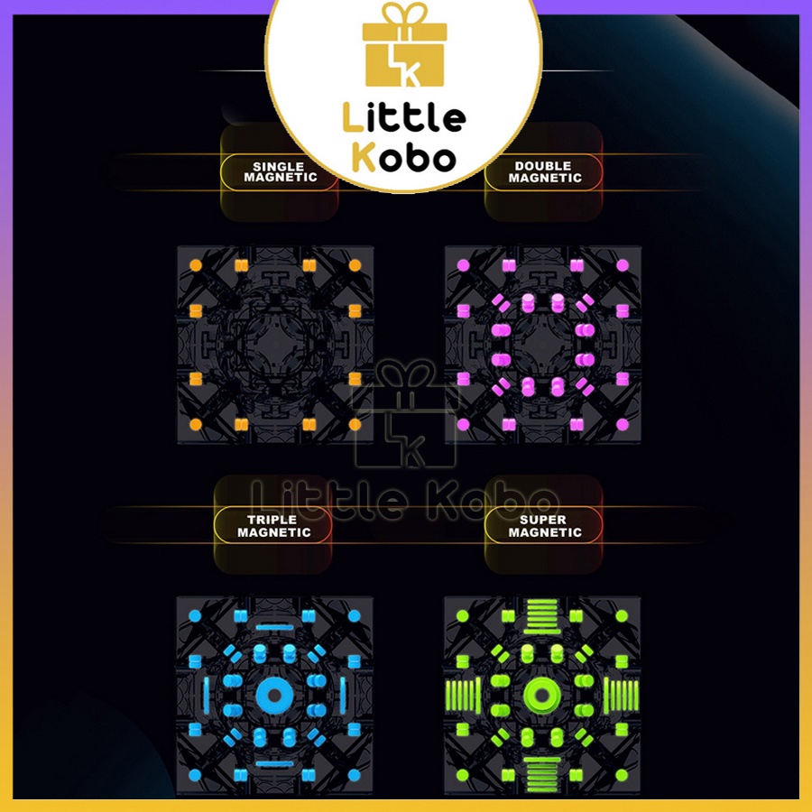 Rubik 3x3 MoreTry TianMa X3 3x3 Rubic 3 Tầng Khối Lập Phương 3x3x3 Có Nam Châm Đồ Chơi Trí Tuệ Trẻ Em Phát Triển Tư Duy