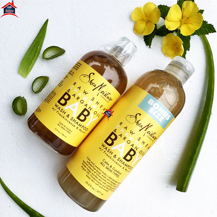 Sữa tắm gội toàn thân Shea Moisture Baby 384ml