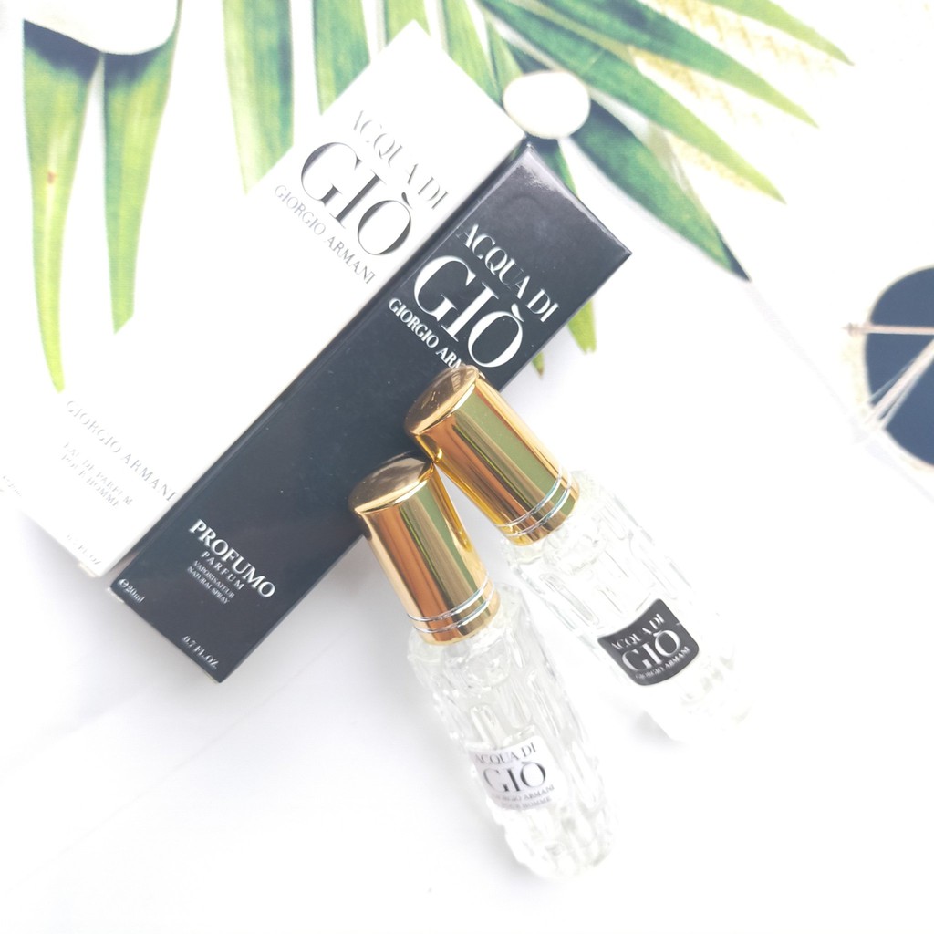 Nước hoa mini Gio trắng nam 20ml dạng chai xịt- Mùi AcQua Di Gio Trắng | BigBuy360 - bigbuy360.vn