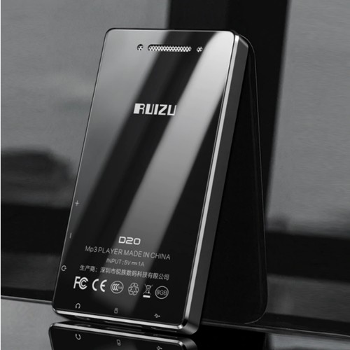 Máy nghe nhạc chính hãng Ruizu D20,phiên bản cảm ứng mới nhất,có loa ngoài,8GB bộ nhớ trong,FM,ghi âm