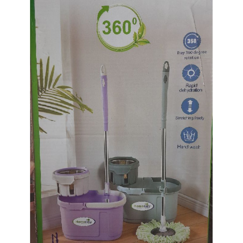 Bộ lau nhà 360 độ, Bộ lau nhà Homeeasy cao cấp