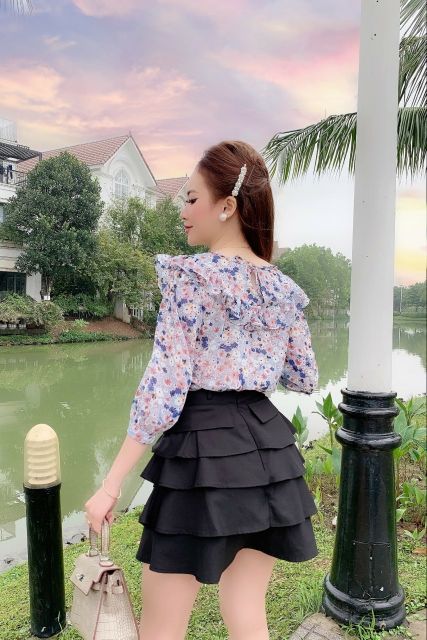 Sơ mi hoa tiểu thư | BigBuy360 - bigbuy360.vn