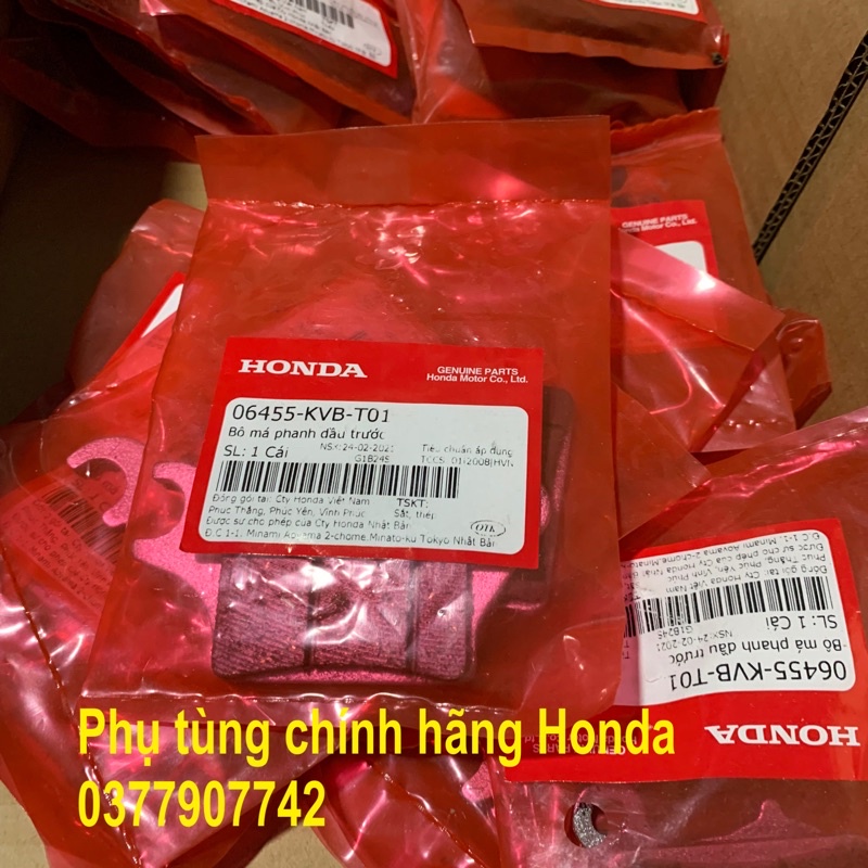 Bố thắng đĩa trước , má phanh trước AB /Air Blade 1 piston 2011 trở lên, Vison, Lead 1piston, click