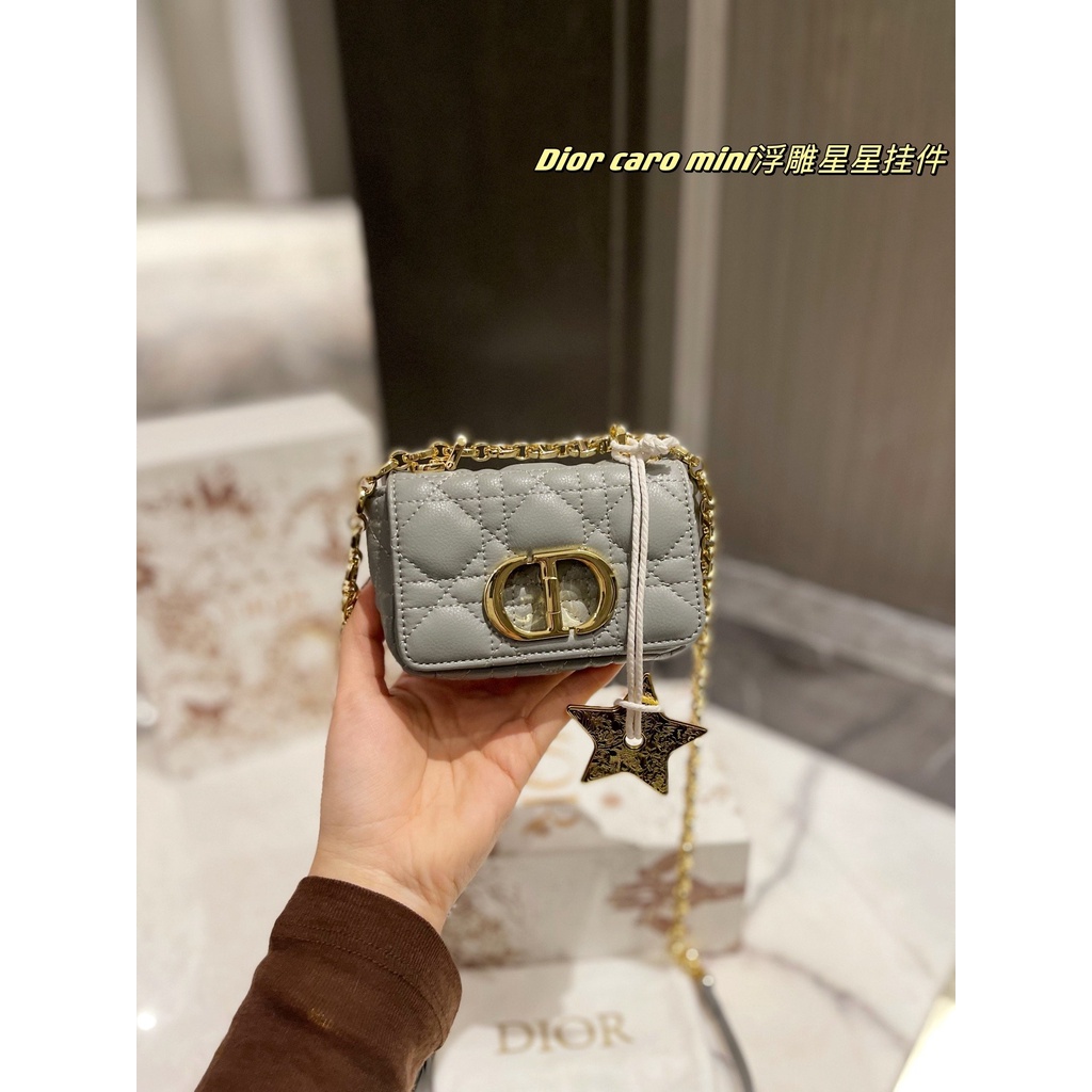 Túi Đeo Chéo DIOR Thêu Chữ Thời Trang Cho Nữ