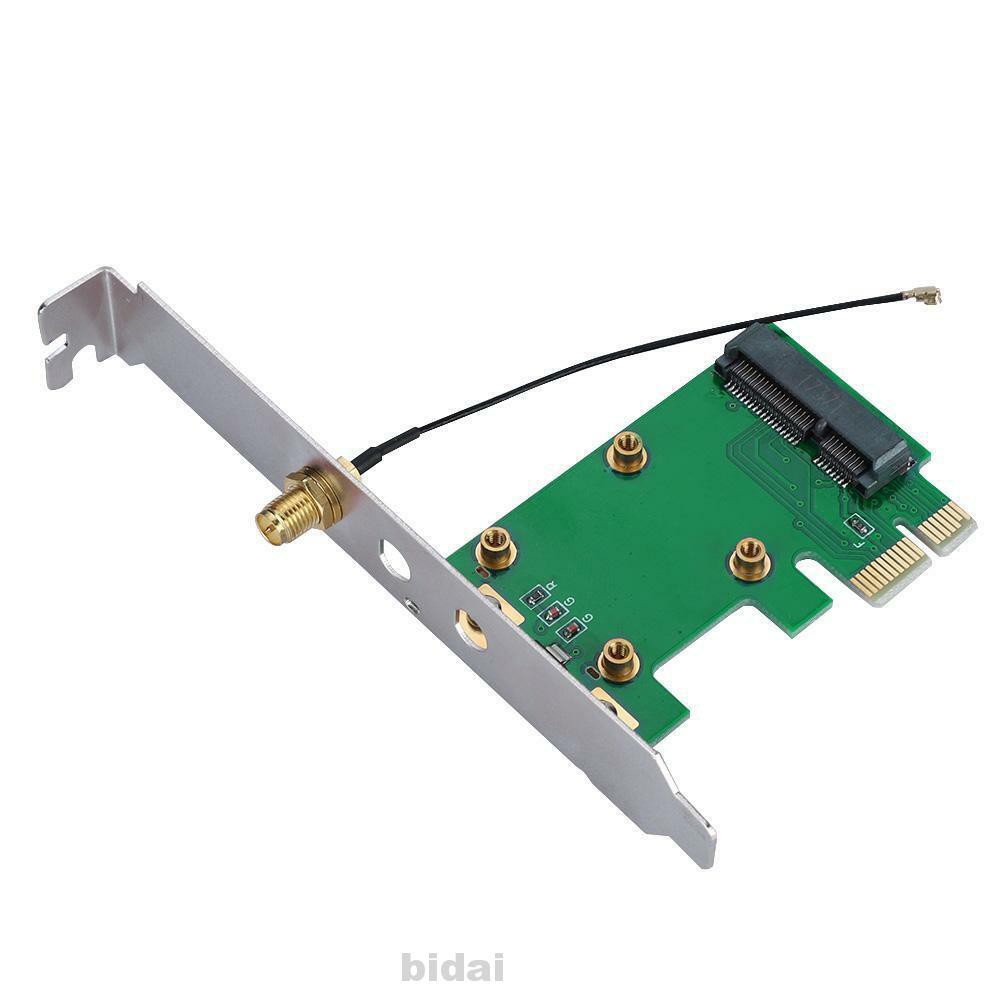 Desktop PC Add On WIFI Wireless Professional MiniPCI-E To PCI-E Adapter Card