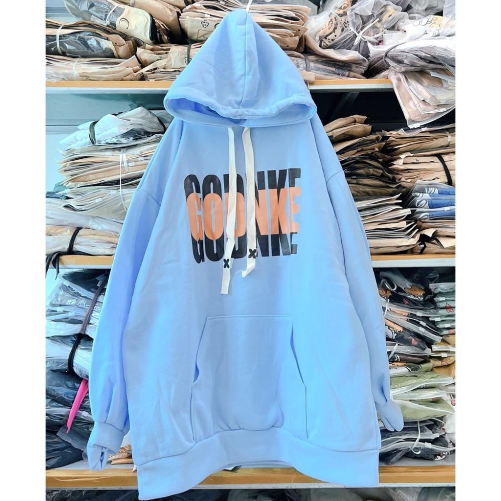 Áo Hoodie Chất Nỉ Nam Nữ Form Rộng Unisex Chữu Good Oversize Sweater