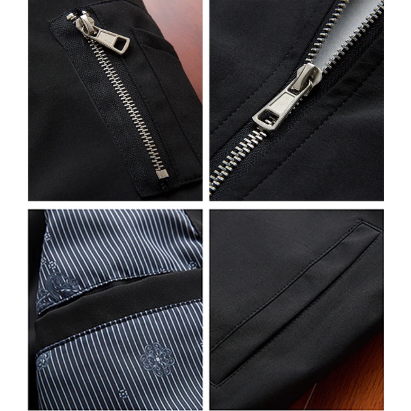 Áo Khoác Bomber Nam Adidas Chống Thấm Nước Thời Trang Thu Đông Cho Giới big size M-6XL