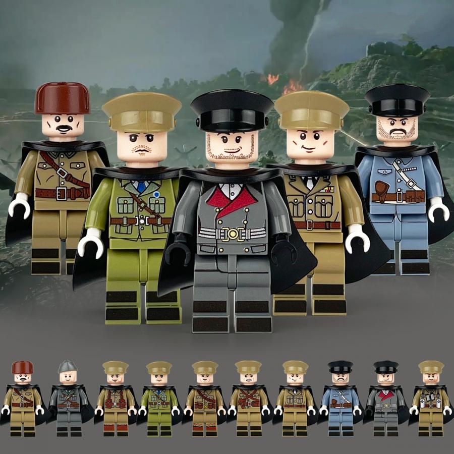 Bộ 10 Mô Hình LEGO Người Lính Cho Bé