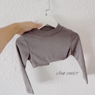 Áo Len Tăm Cổ 3 Phân Cho Bé (8-27KG)