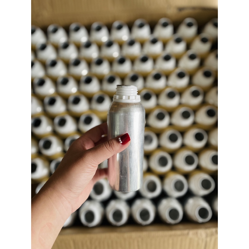 Vỏ Chai Nhôm đủ size thích hợp đựng các loại tinh dầu chất lượng cao cấp