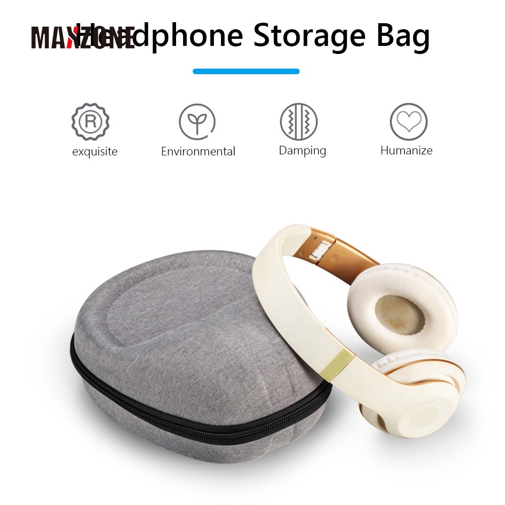 Túi đựng tai nghe bằng EVA cứng cho SONY WH-1000XM4 Audio-technica ATH-M50X ATH-M20X Beats Studio