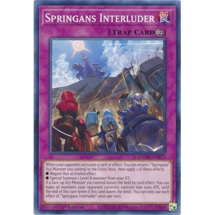 Thẻ bài Yugioh - TCG - Springans Interluder / DAMA-EN071