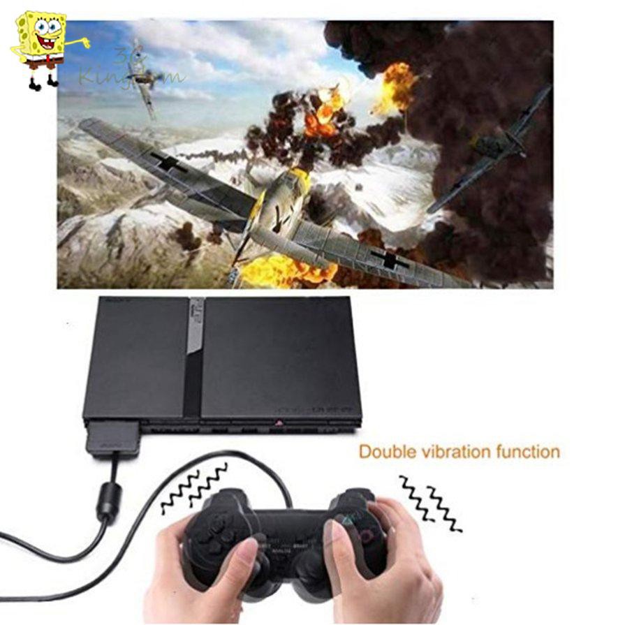 Tay Cầm Chơi Game Có Dây Cho Sony Ps2 Plasystation 2 Controle X3Ckingdomx