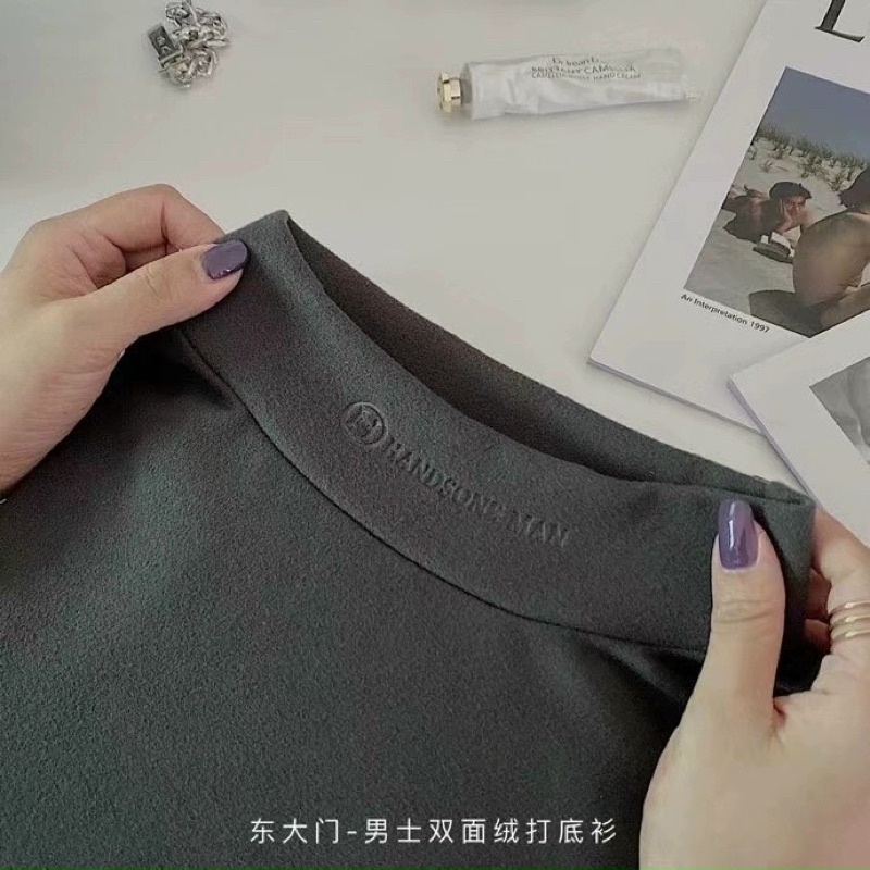 Áo giữ nhiệt nam lót nỉ siêu ấm