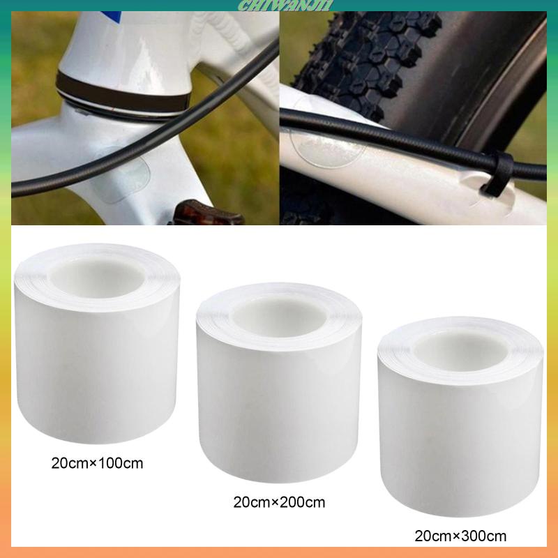 Miếng Dán PVC Trong Suốt Bảo Vệ Khung Xe Đạp Chống Trầy Xước