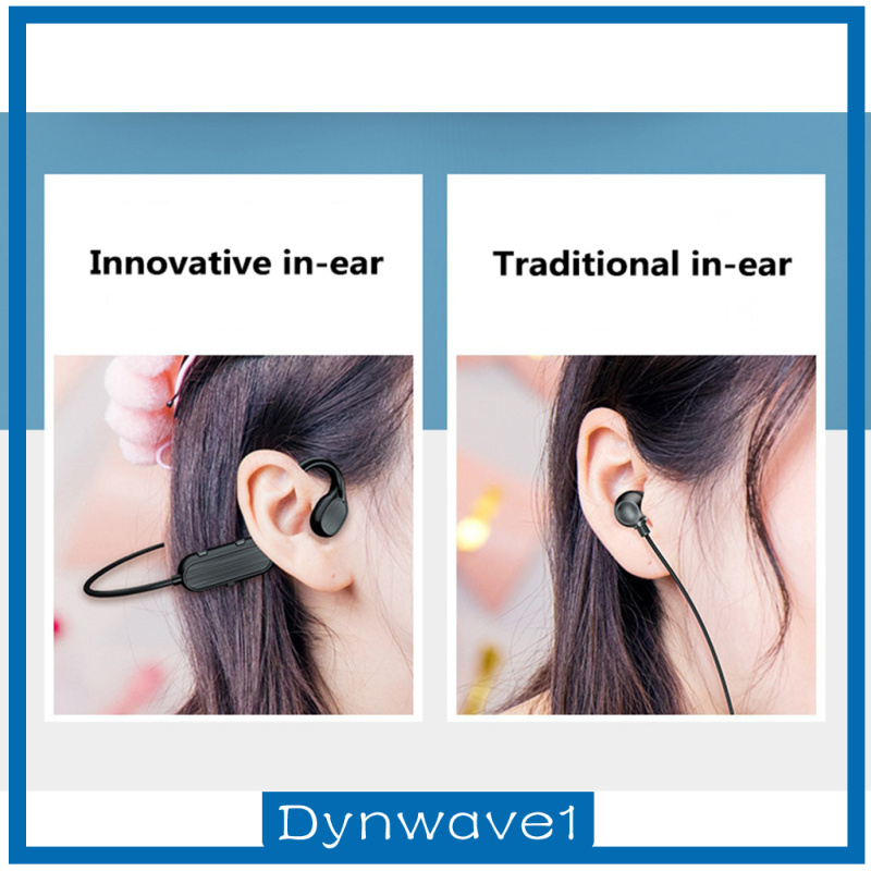 [DYNWAVE1]Bone Conduction Bluetooth Wireless Headphones Sport Running Earphones Waterproof