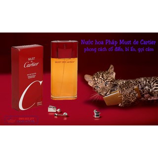 Nước Hoa Pháp Must de Cartier (Hàng Mỹ xách tay)